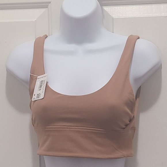 lululemon athletica Other - Lululemon Size 6 A/B Nulu  Align Tan Beige Reversible Yoga Bra